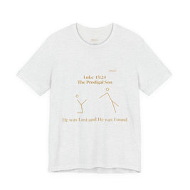 Luke 15:24 “Lost & Found” Tee/Bible Verse