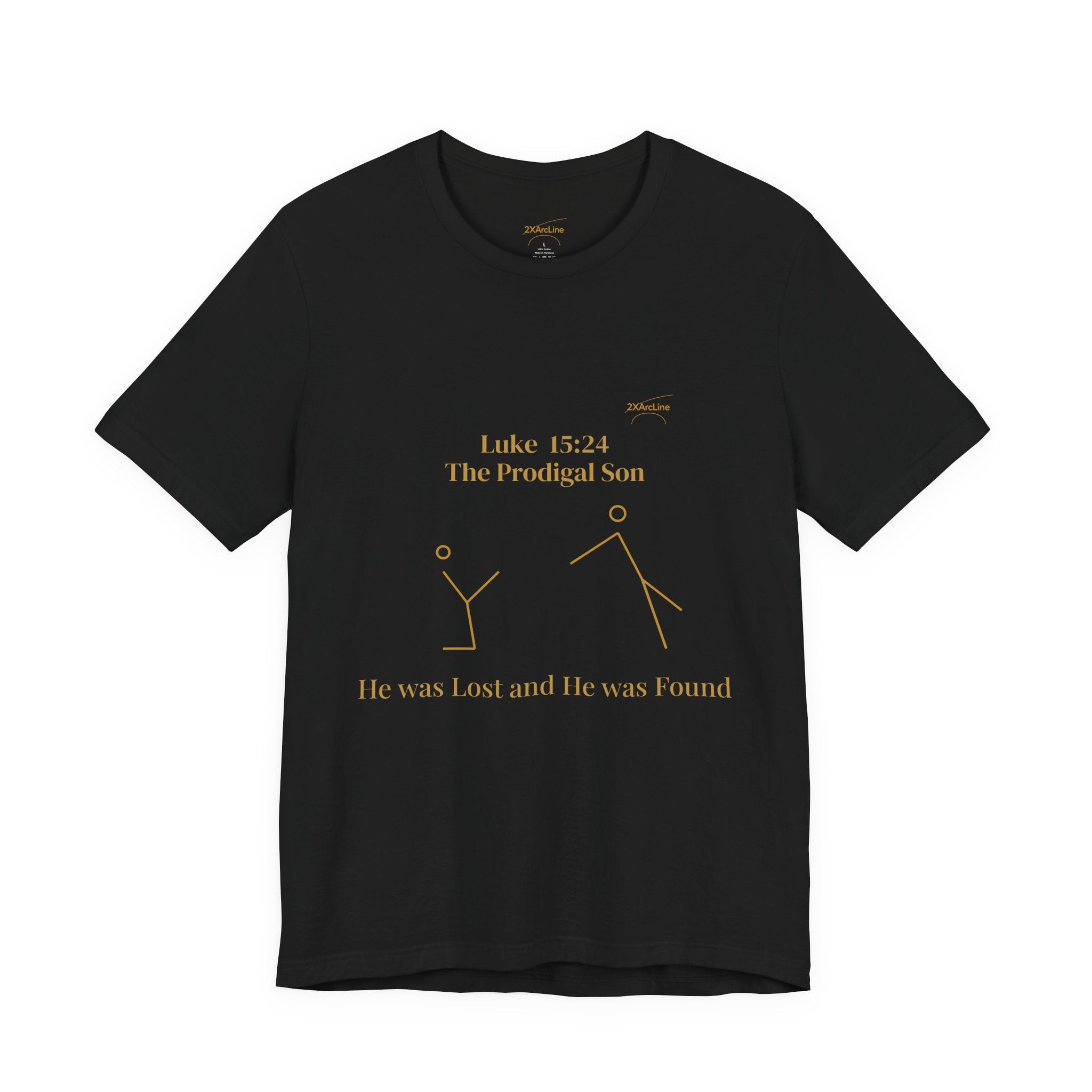 Luke 15:24 “Lost & Found” Tee/Bible Verse