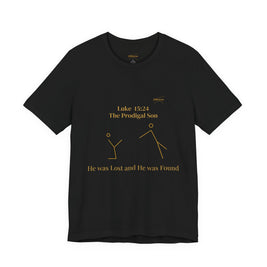 Luke 15:24 “Lost & Found” Tee/Bible Verse