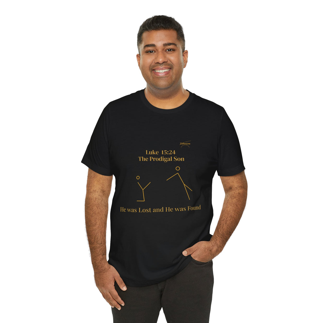Luke 15:24 “Lost & Found” Tee/Bible Verse