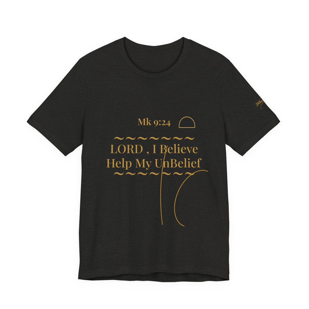 2XArcLine Mark 9:24 “Help My Unbelief” Tee/Bible verse