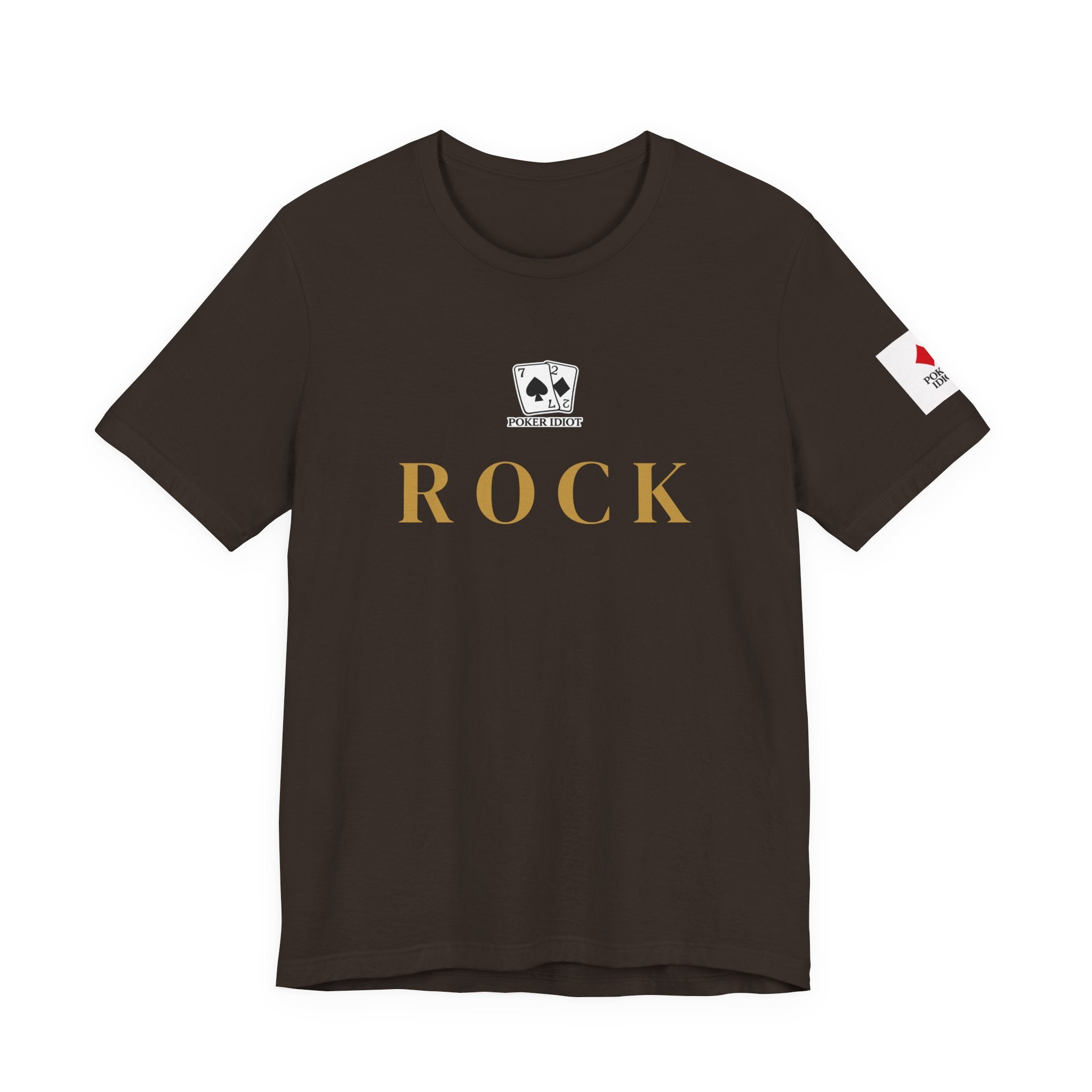 Poker Idiot “ROCK” Tee — Poker Player Archetype Series