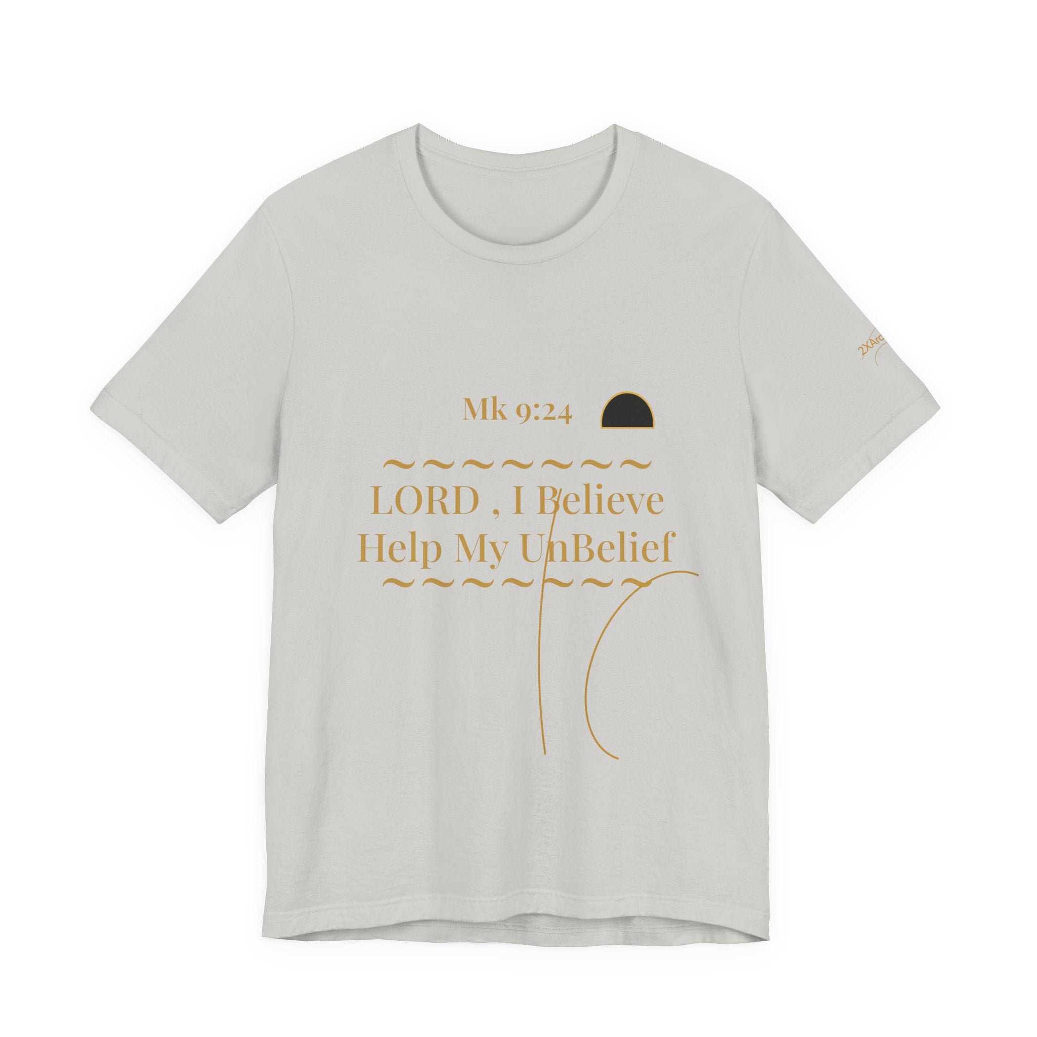 2XArcLine Mark 9:24 “Help My Unbelief” Tee/Bible verse
