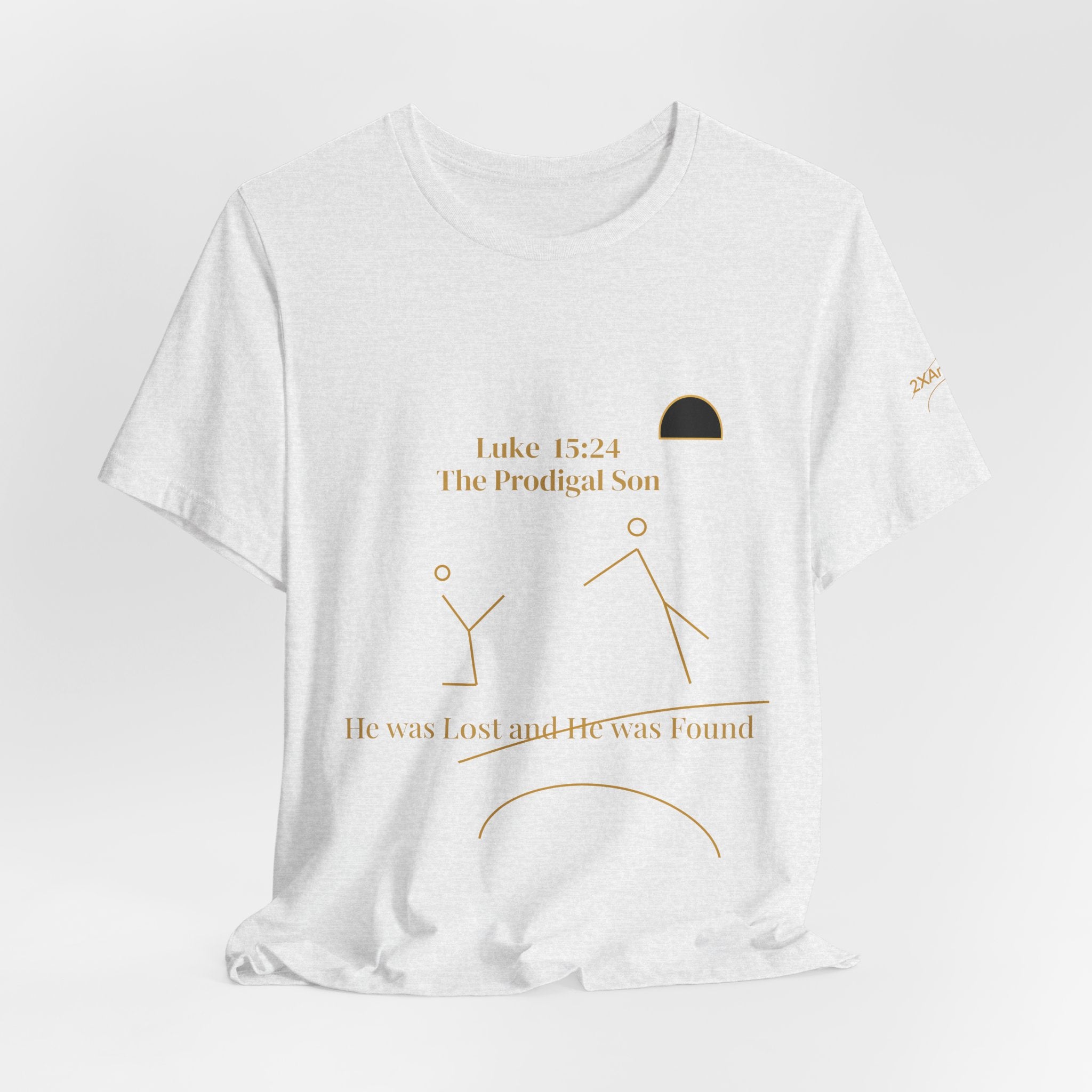 2XArcLine Luke 15:24 “Lost & Found” Tee/Bible Verse