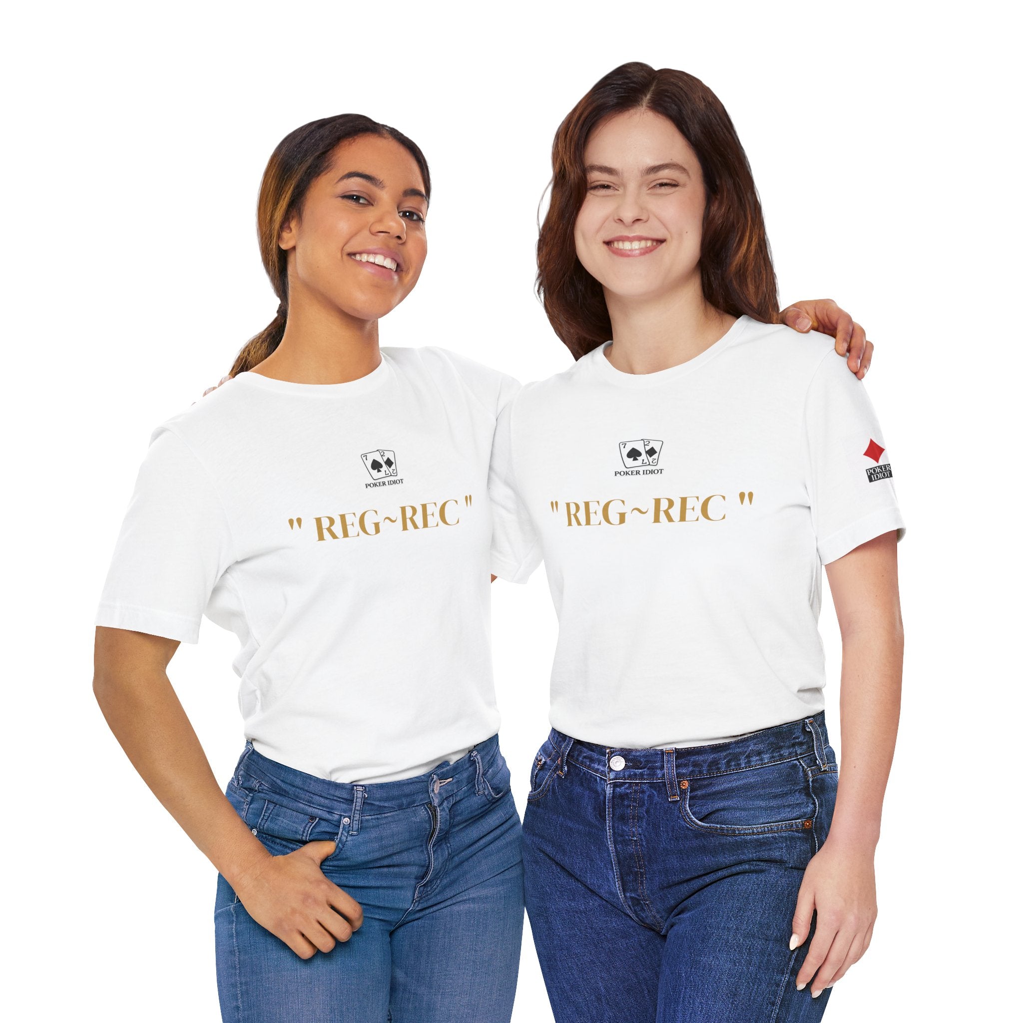 Poker Idiot “REG-REC” Tee — Poker Player Archetype Series