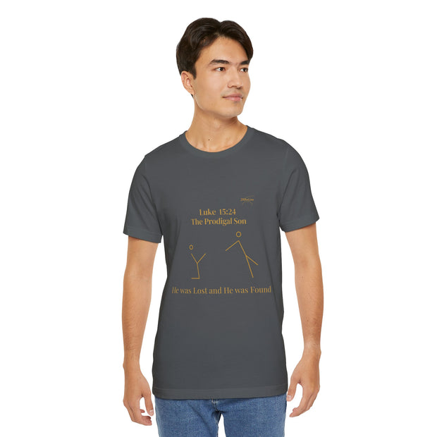 Luke 15:24 “Lost & Found” Tee/Bible Verse