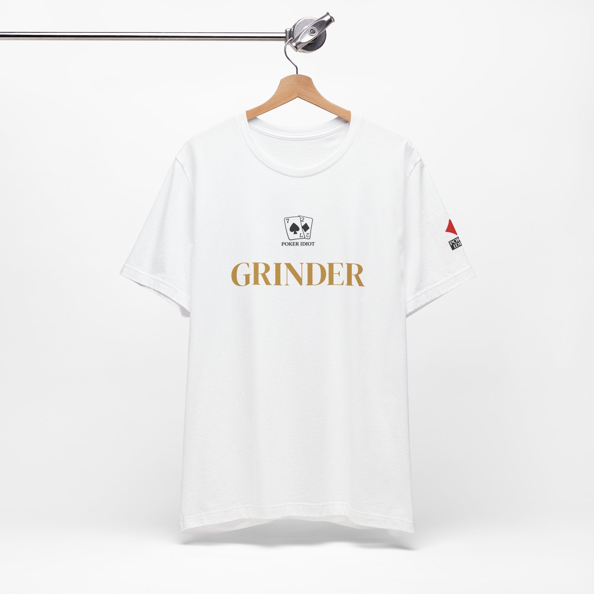 Poker Idiot “GRINDER” Tee — Poker Player Archetype Series