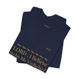 Mark 9:24 “Help My Unbelief” Tee/Bible verse
