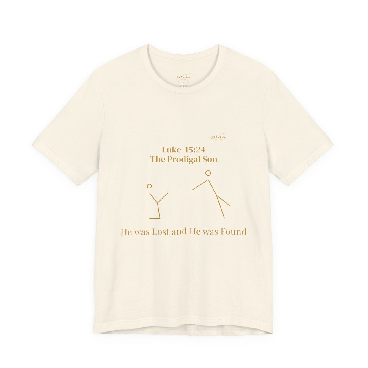 Luke 15:24 “Lost & Found” Tee/Bible Verse