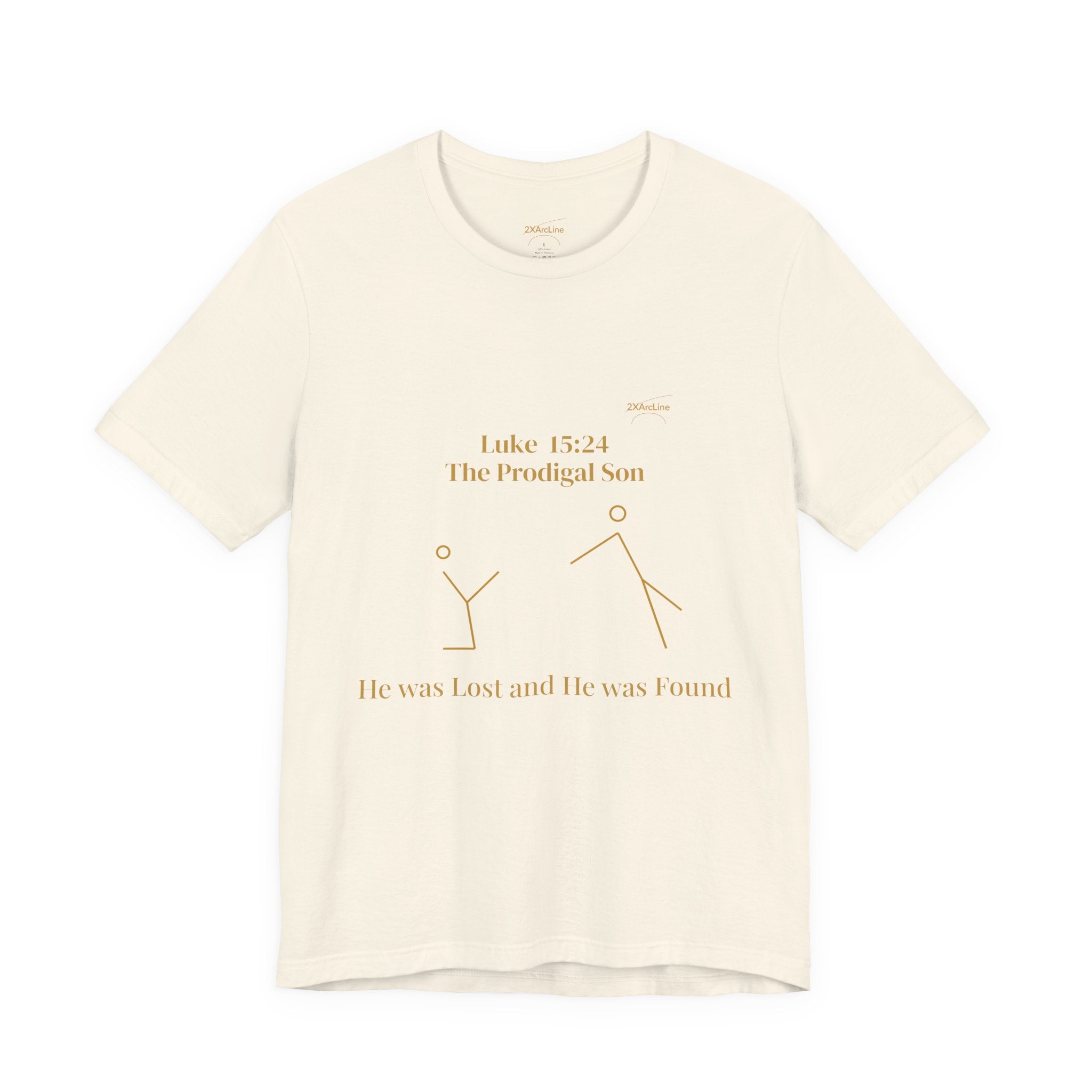 Luke 15:24 “Lost & Found” Tee/Bible Verse