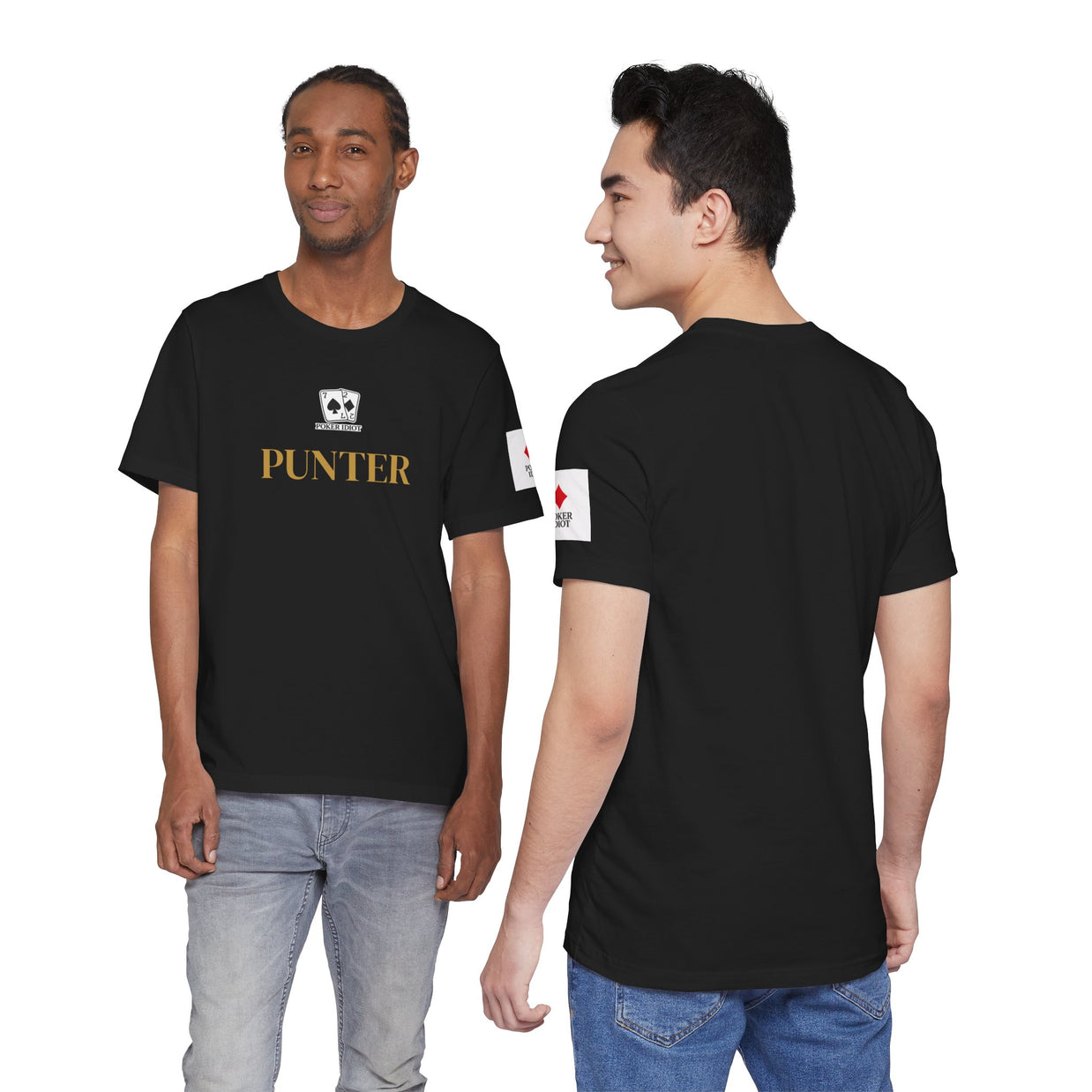 Poker Idiot “PUNTER” Tee — Poker Player Archetype Series