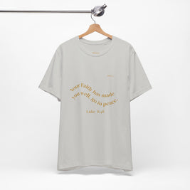 Luke 15:24 “Lost & Found” Tee/Bible verse