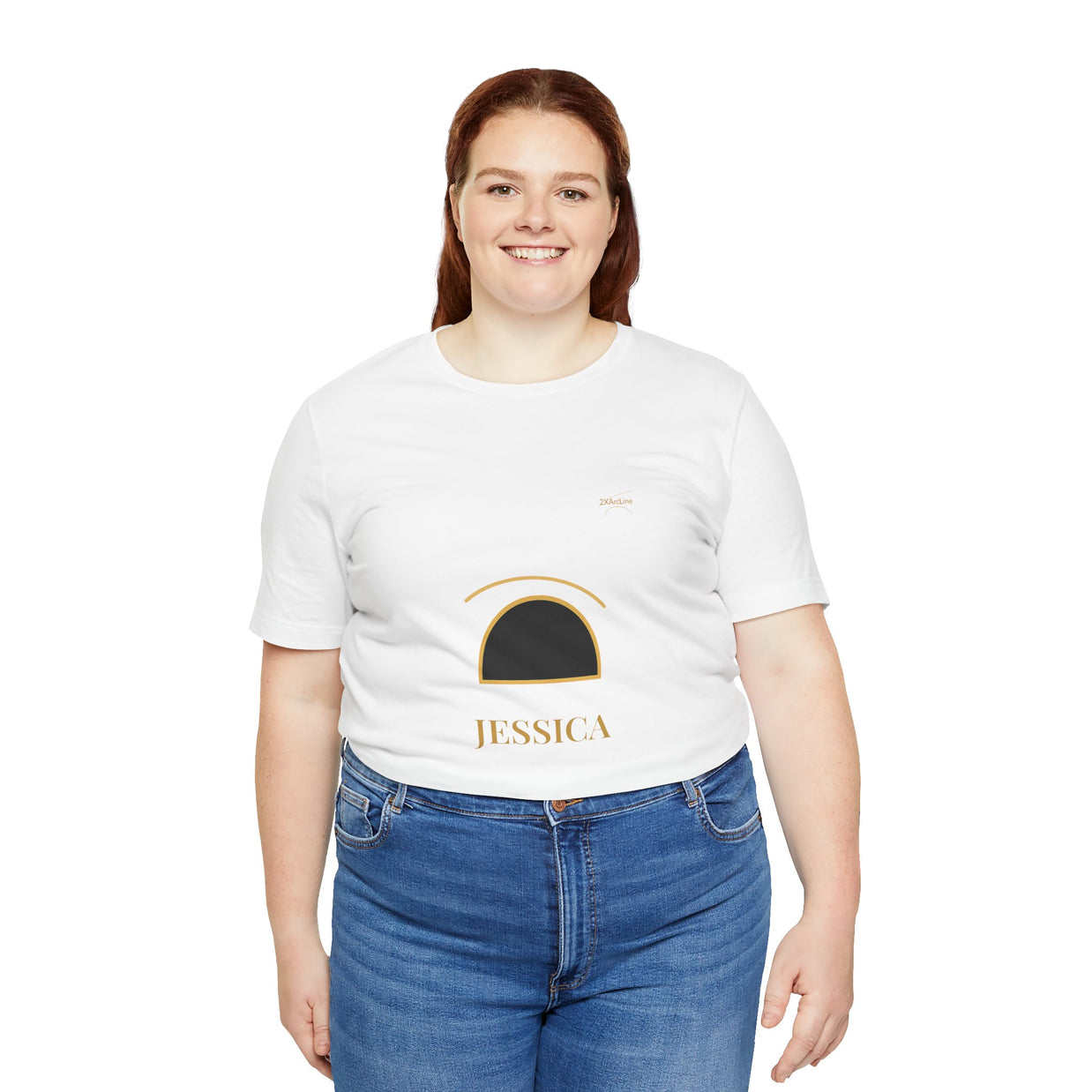 2XArcLine Minimalist  'Jessica' Tee