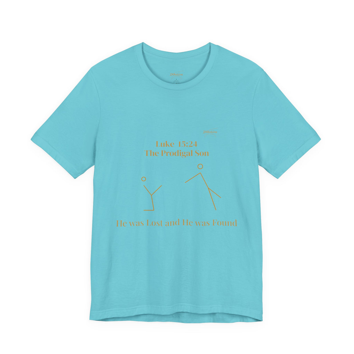 Luke 15:24 “Lost & Found” Tee/Bible Verse