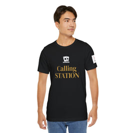 Poker Idiot “CALLING STATION” Tee — Poker Player Archetype Series