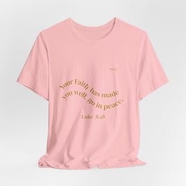 Luke 15:24 “Lost & Found” Tee/Bible verse