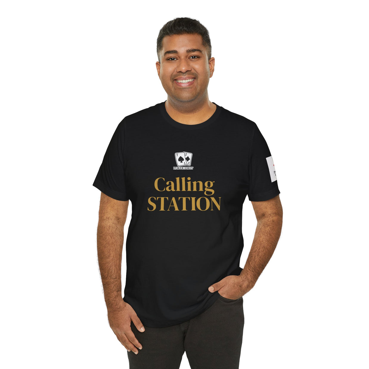 Poker Idiot “CALLING STATION” Tee — Poker Player Archetype Series
