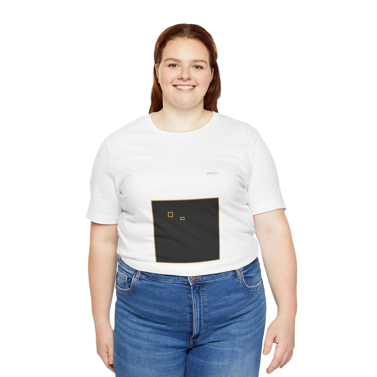 2XArcLine-Square/Geometry Tee