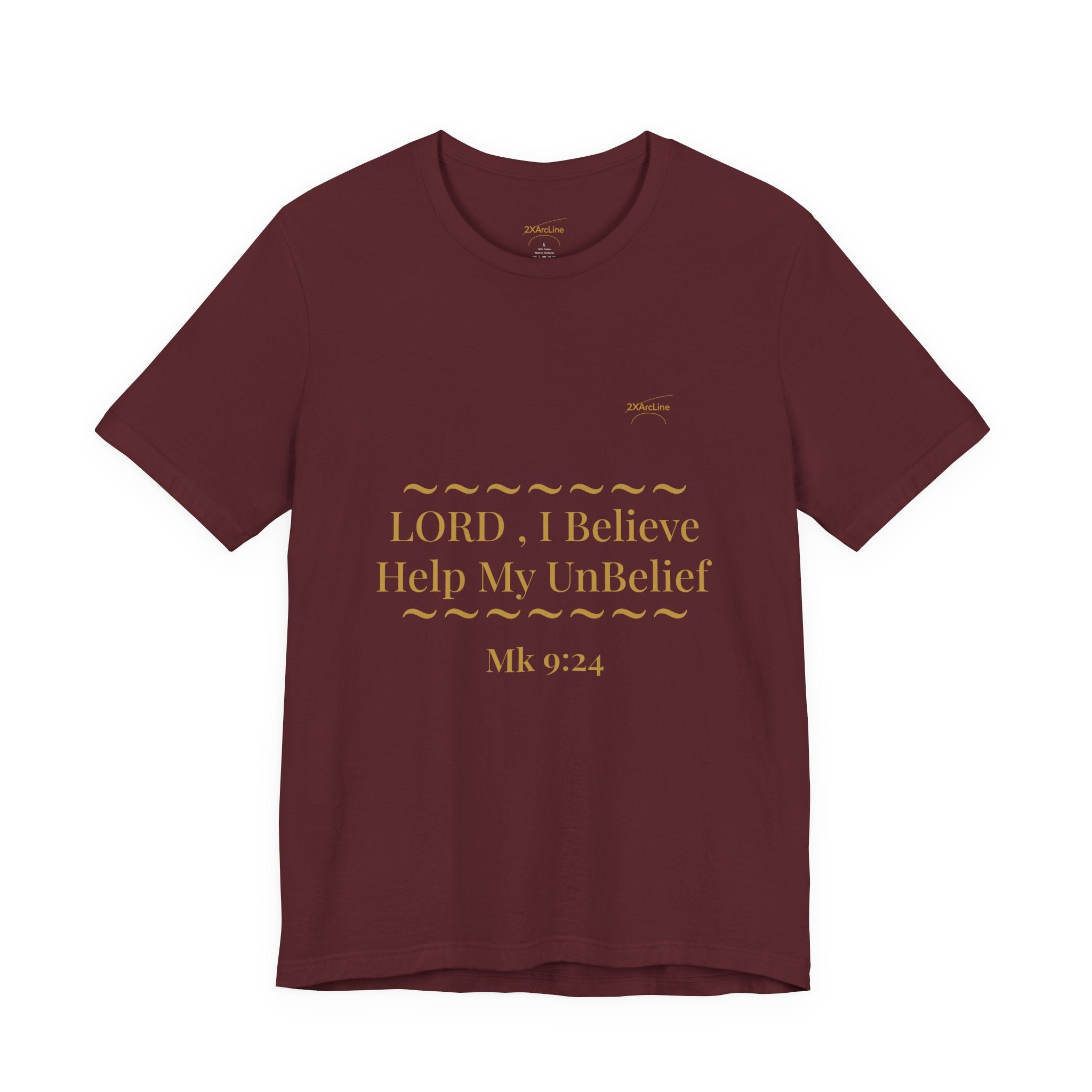 Mark 9:24 “Help My Unbelief” Tee/Bible verse