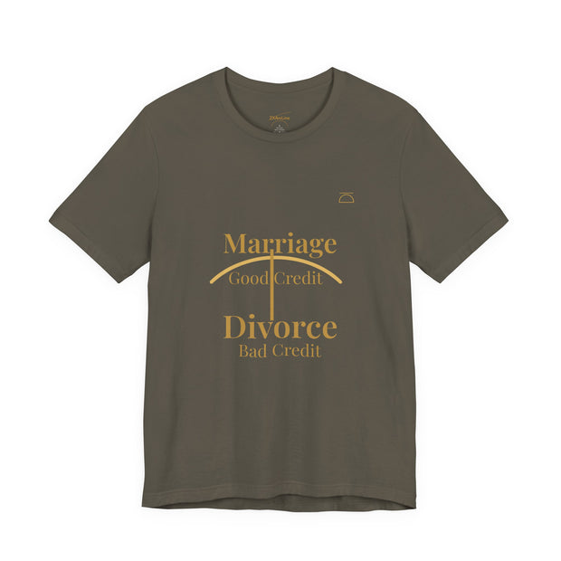 2XArcLine "Marriage/Divorce" Tee