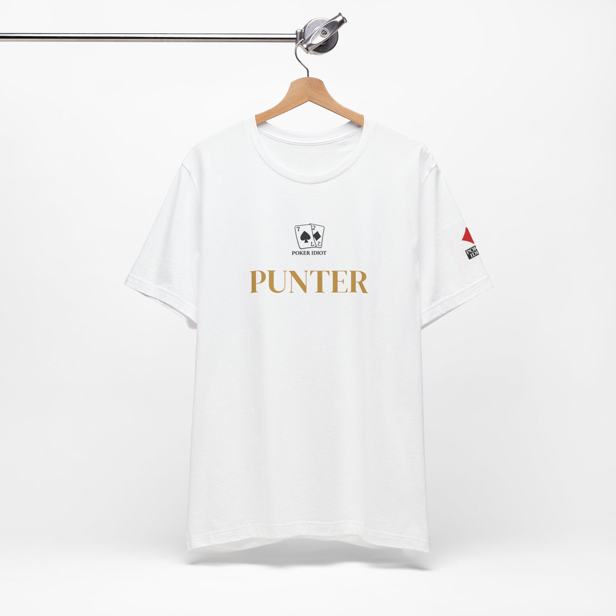 Poker Idiot “PUNTER” Tee — Poker Player Archetype Series