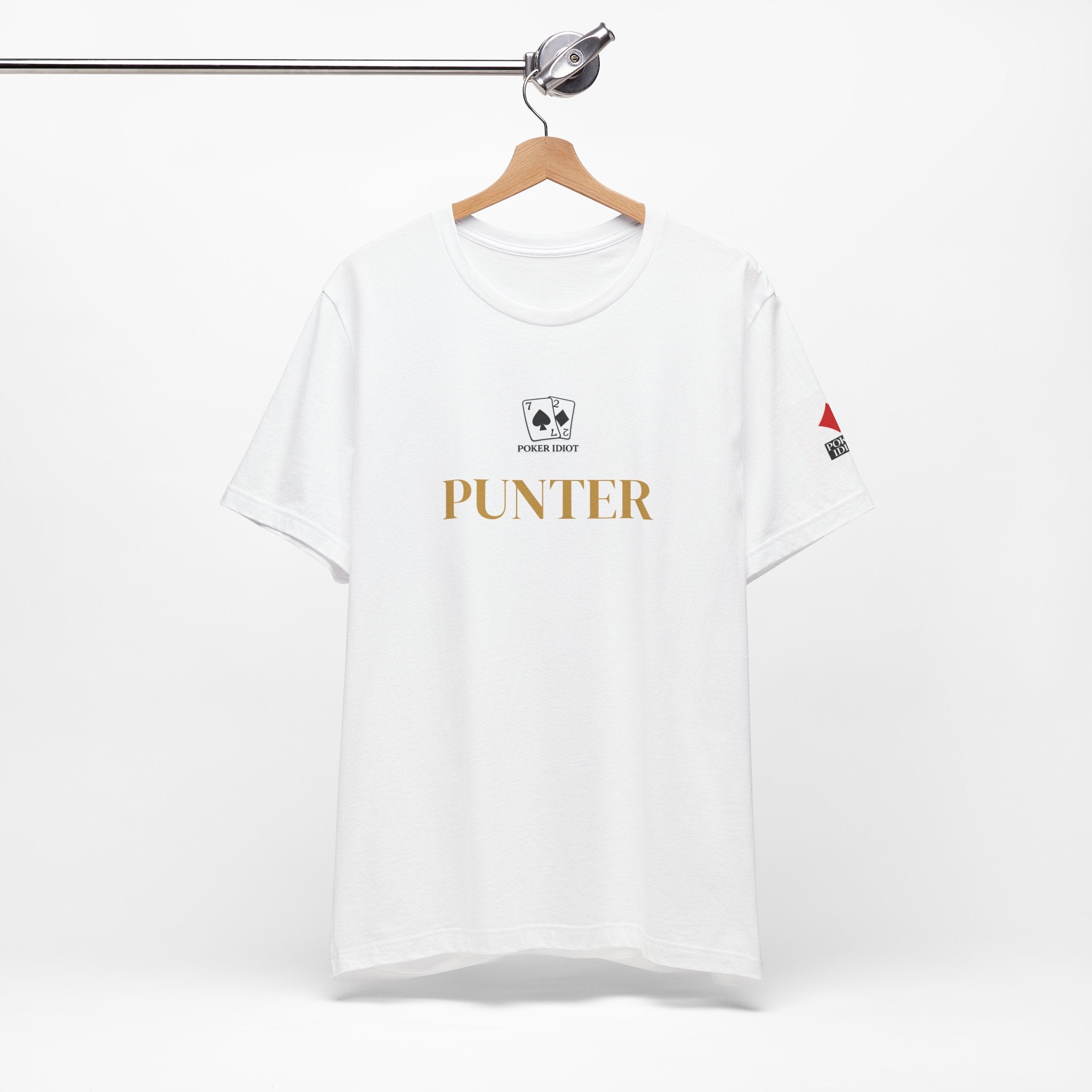 Poker Idiot “PUNTER” Tee — Poker Player Archetype Series