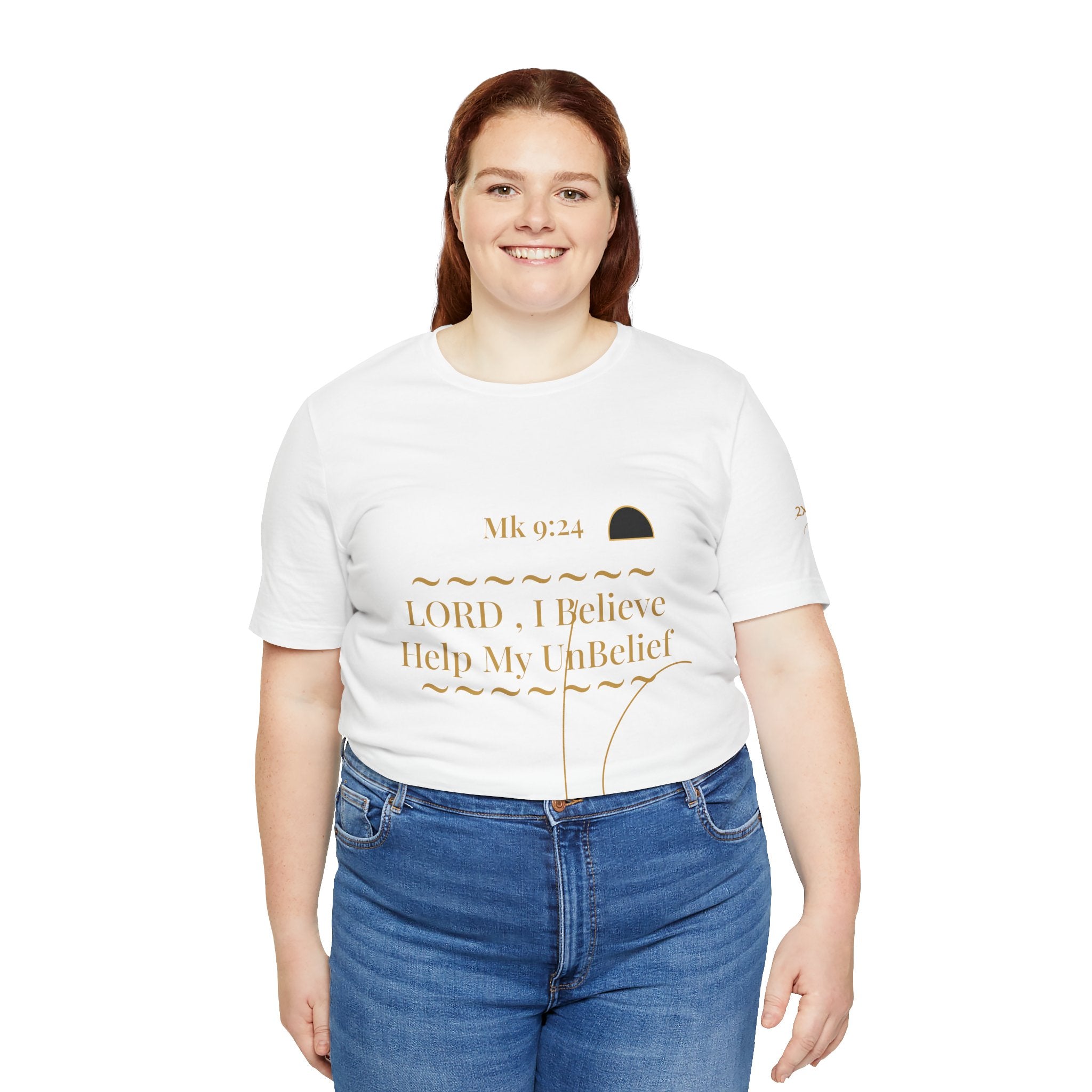 2XArcLine Mark 9:24 “Help My Unbelief” Tee/Bible verse
