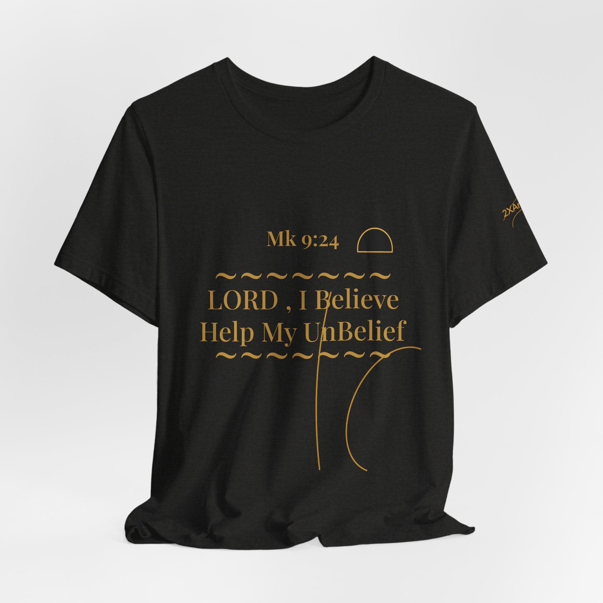 2XArcLine Mark 9:24 “Help My Unbelief” Tee/Bible verse