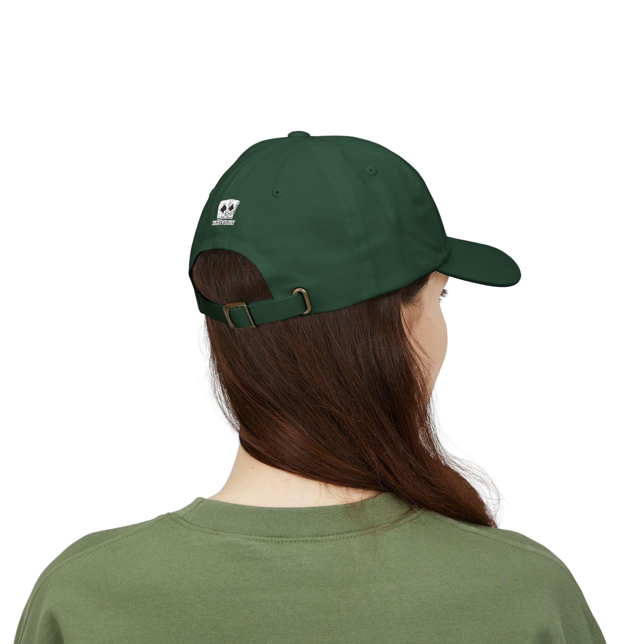 Poker Idiot Dad Cap – Diamond Logo / “PUNTER” Side Embroidery – Poker & Gambling Hat
