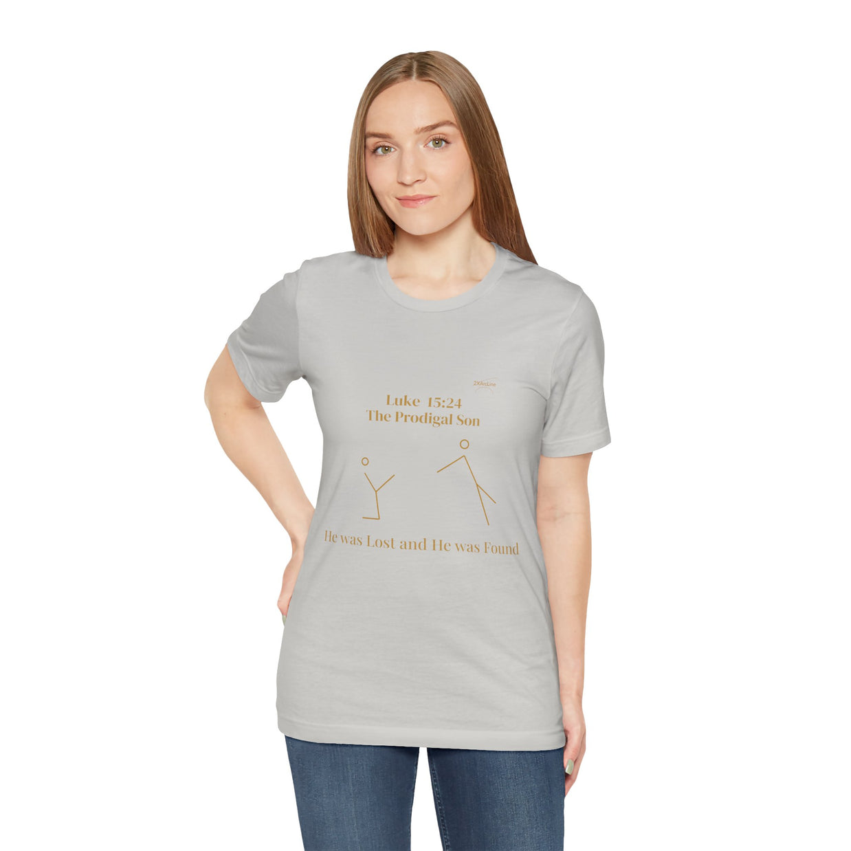 Luke 15:24 “Lost & Found” Tee/Bible Verse