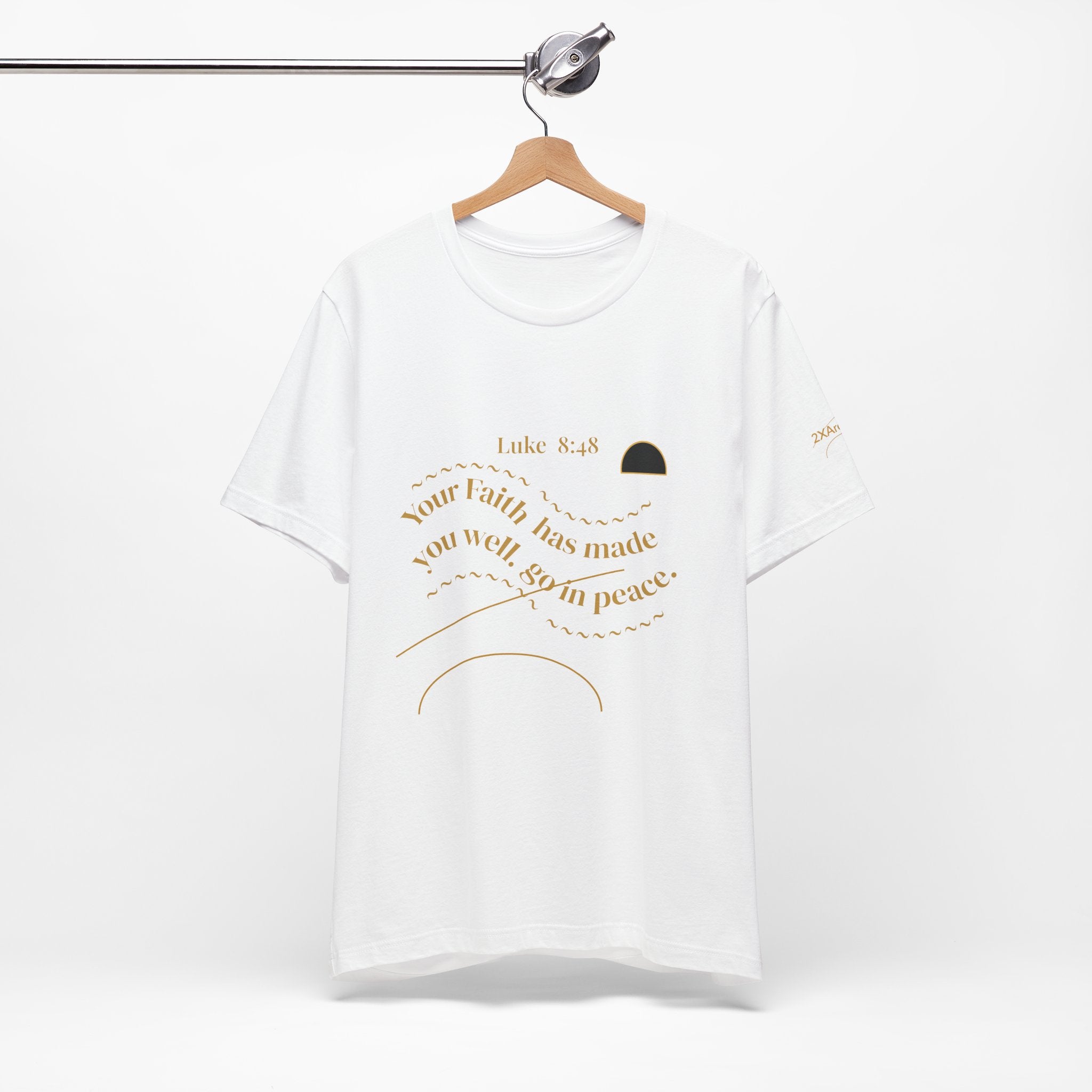 2XArcLine Luke 15:24 “Lost & Found” Tee/Bible verse