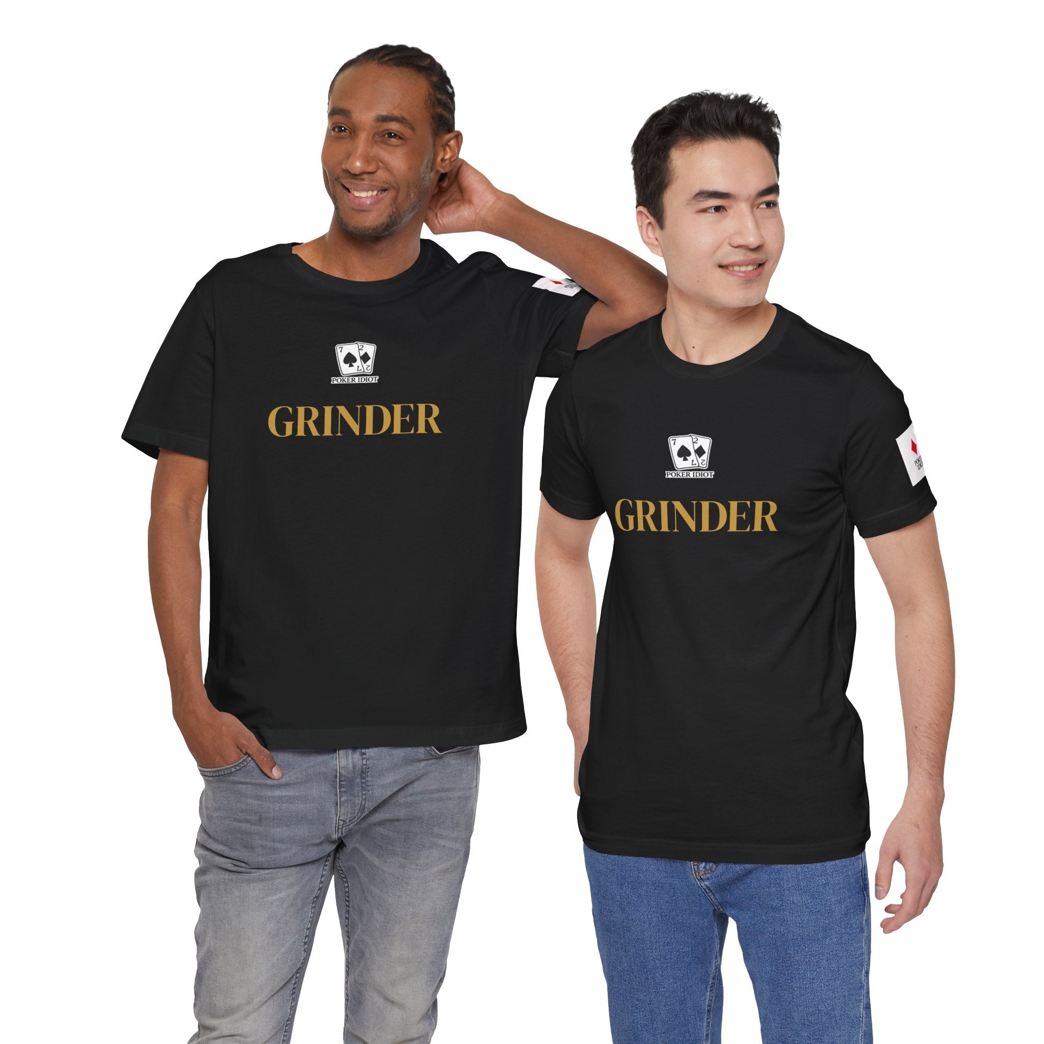 Poker Idiot “GRINDER” Tee — Poker Player Archetype Series
