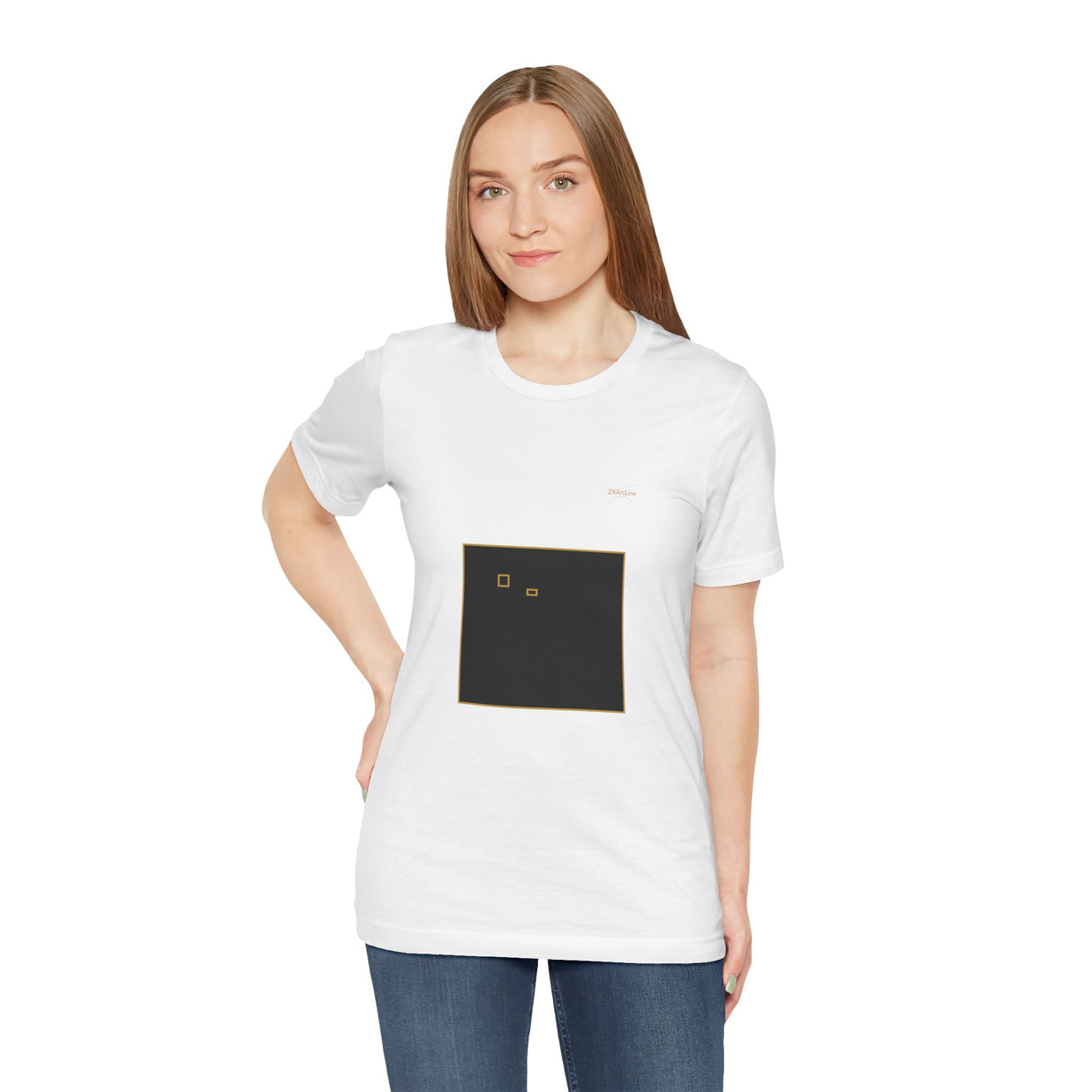2XArcLine-Square/Geometry Tee