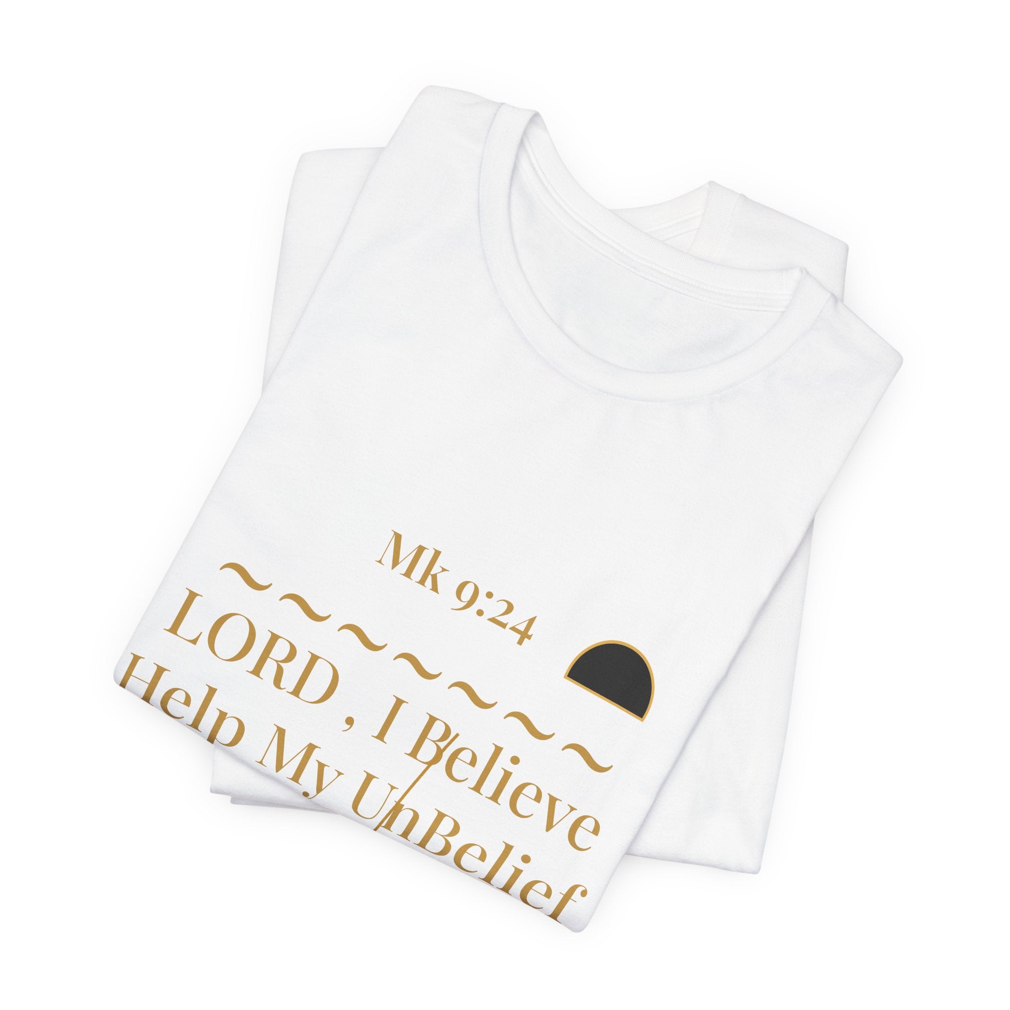 2XArcLine Mark 9:24 “Help My Unbelief” Tee/Bible verse
