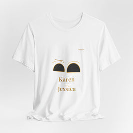 2XArcLine Minimalist(Karen =Jessica) Tee