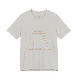 Luke 15:24 “Lost & Found” Tee/Bible Verse
