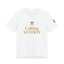 Poker Idiot “CALLING STATION” Tee — Poker Player Archetype Series