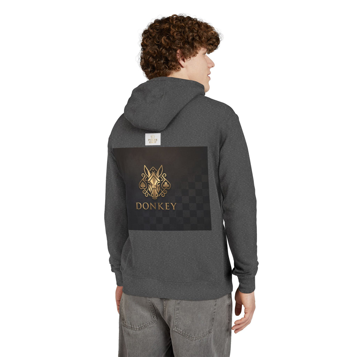 DONKEY — Geometric Gold Poker Hoodie