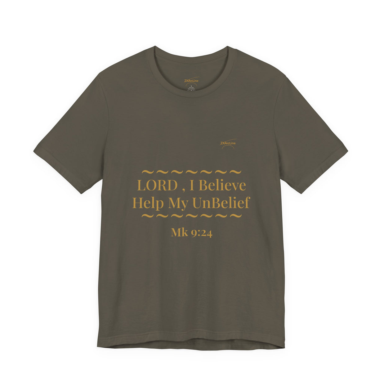 Mark 9:24 “Help My Unbelief” Tee/Bible verse