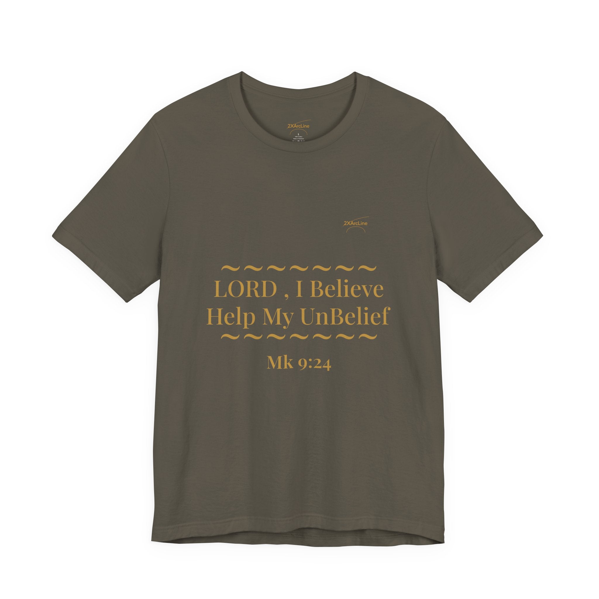 Mark 9:24 “Help My Unbelief” Tee/Bible verse