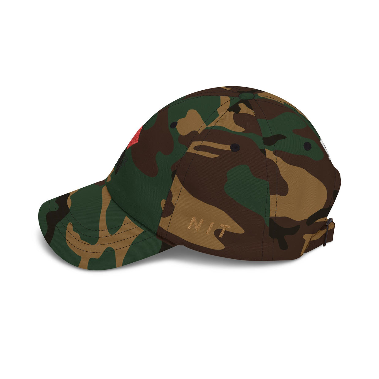 Poker Idiot Dad Cap – Diamond Logo / “NIT” Side Embroidery – Poker Streetwear Hat