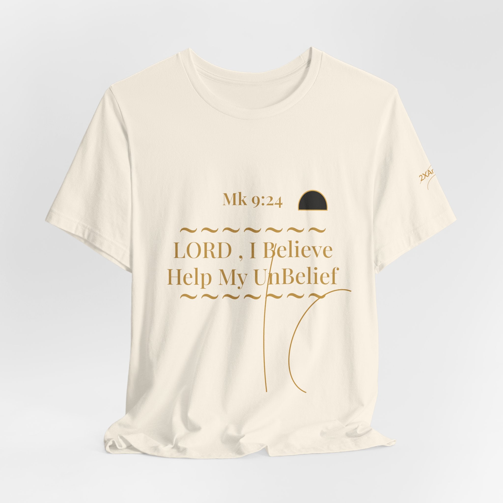 2XArcLine Mark 9:24 “Help My Unbelief” Tee/Bible verse