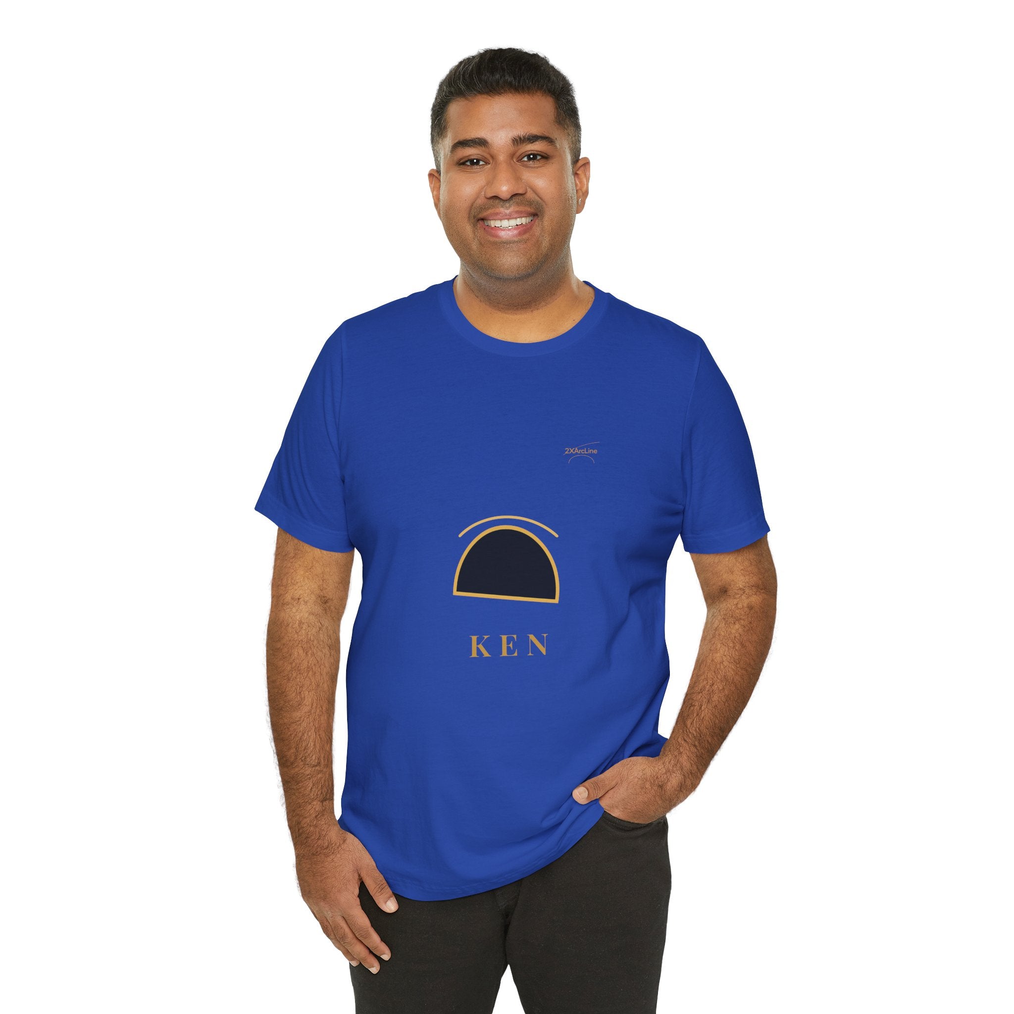 2XArcLine  Minimalist 'KEN' Graphic Tee