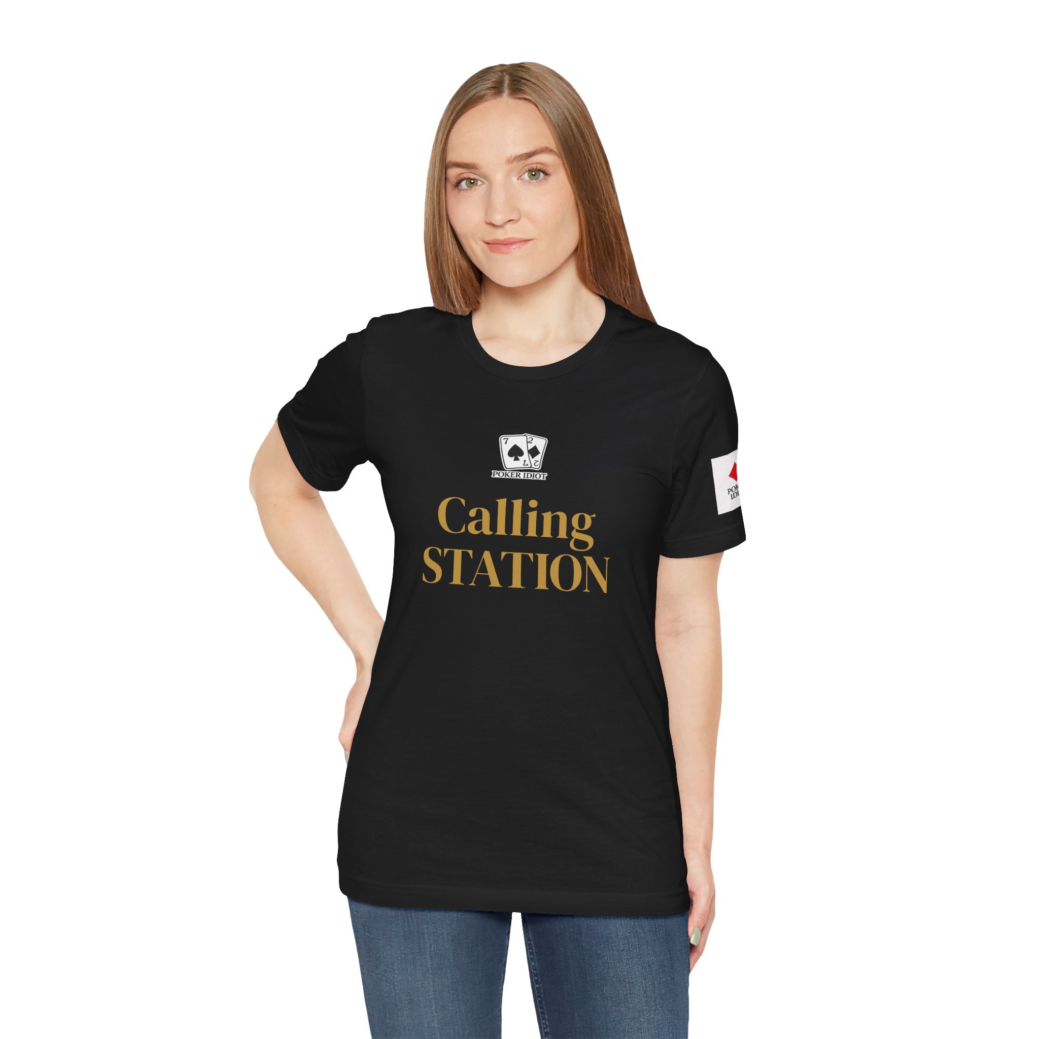 Poker Idiot “CALLING STATION” Tee — Poker Player Archetype Series