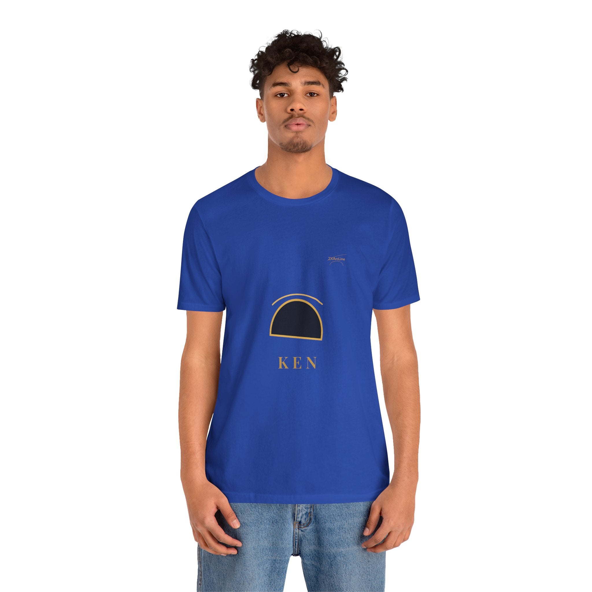 2XArcLine  Minimalist 'KEN' Graphic Tee