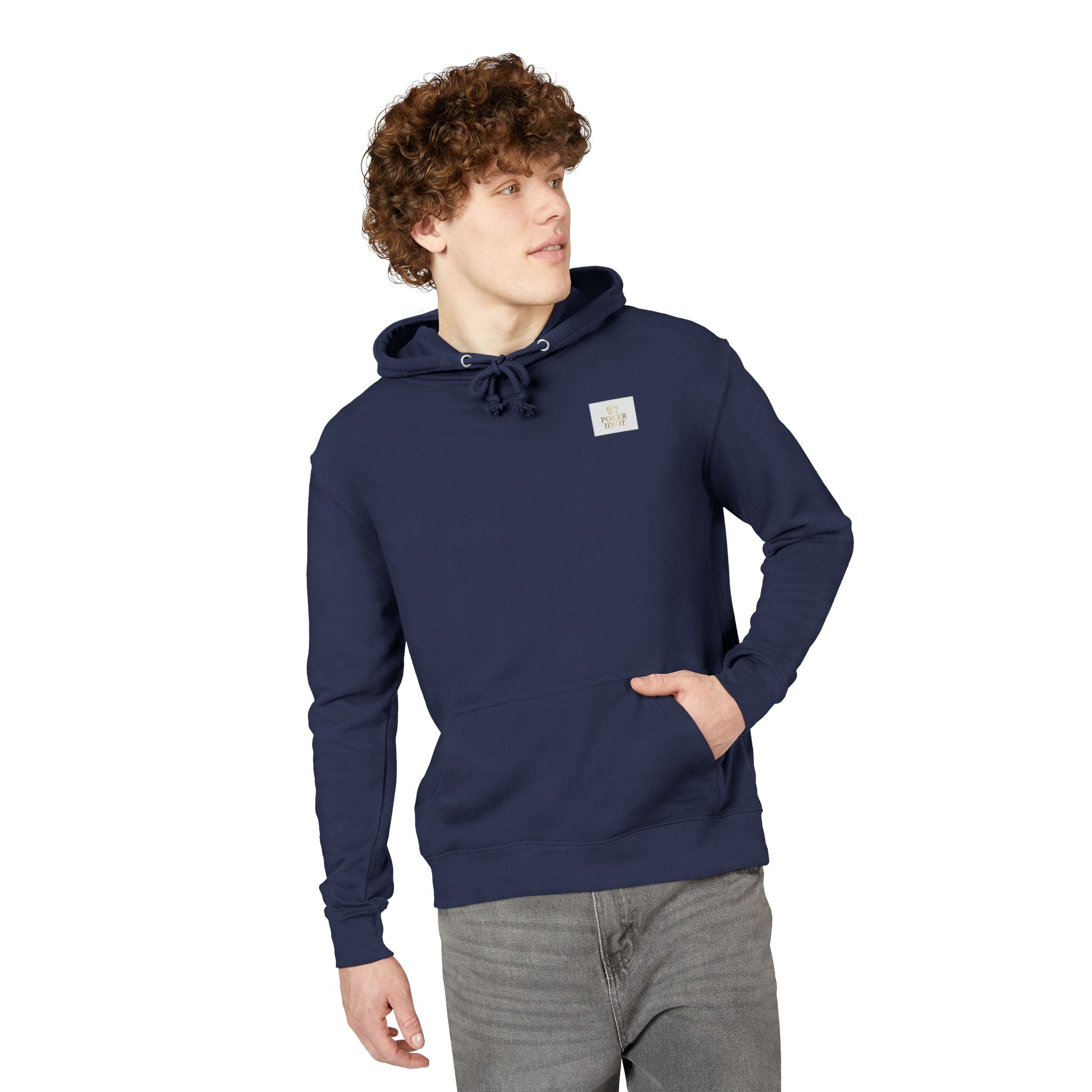 WHALE — Geometric Gold Poker Hoodie