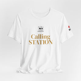 Poker Idiot “CALLING STATION” Tee — Poker Player Archetype Series