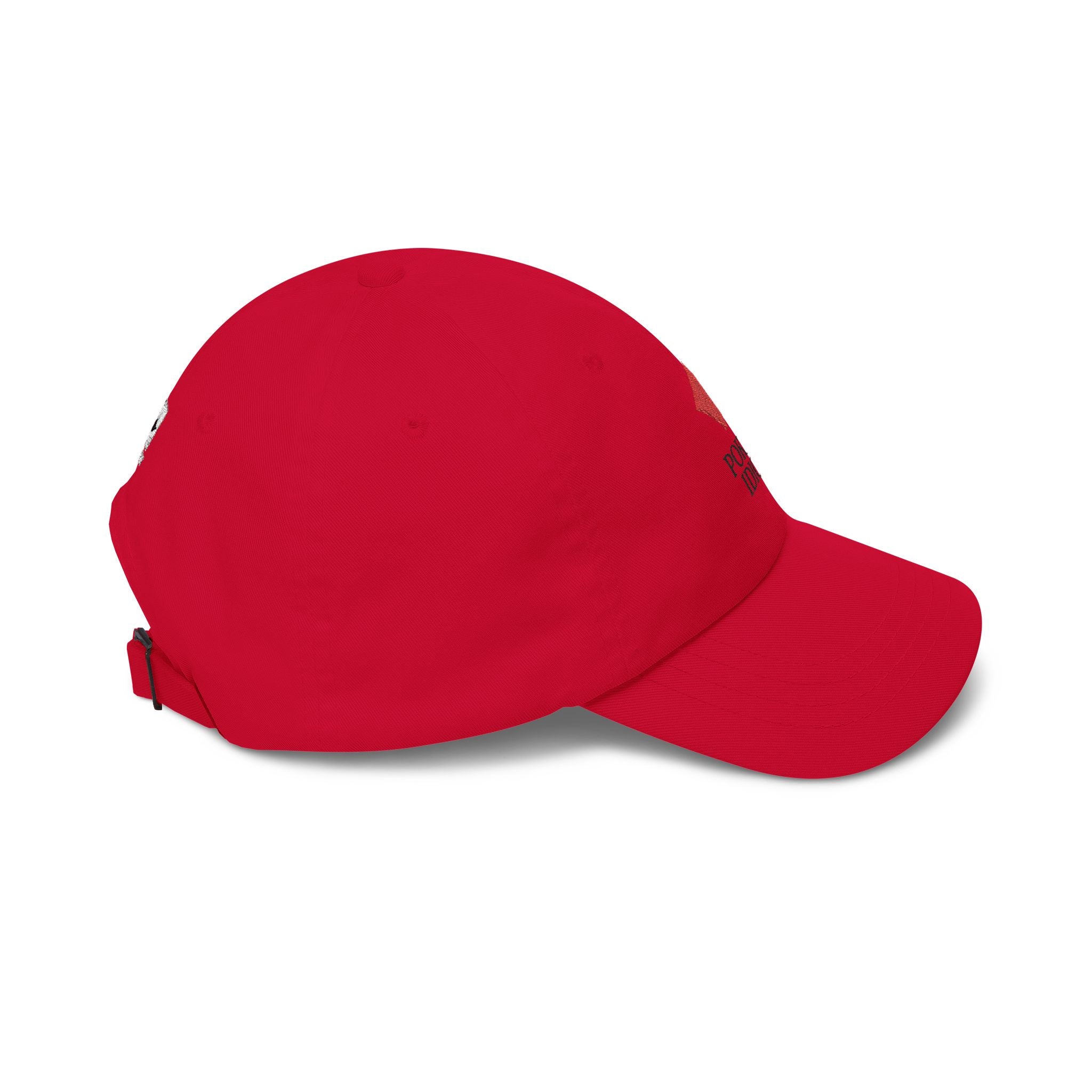 Poker Idiot Dad Cap – Diamond Logo / “WHALE” Side Embroidery – High Roller Poker Streetwear Hat