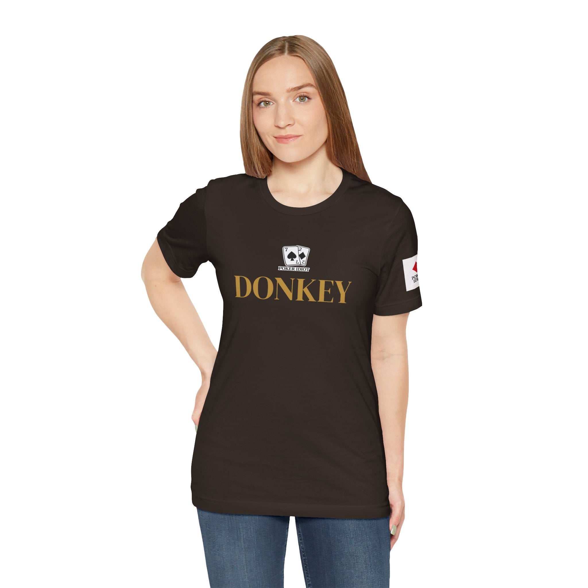 Poker Idiot “DONKEY” Tee — Poker Player Archetype Series