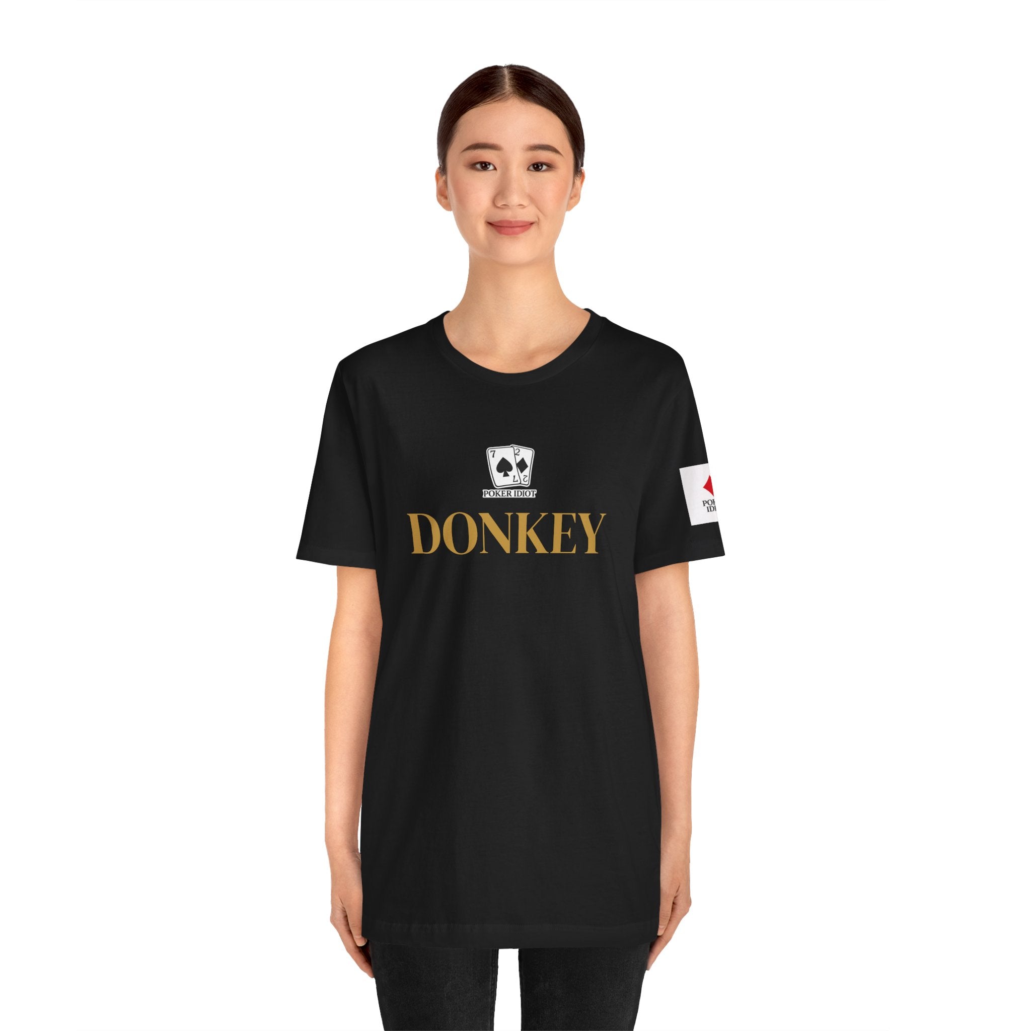 Poker Idiot “DONKEY” Tee — Poker Player Archetype Series